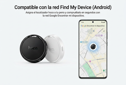 Localizador Kano™ compatible con app Find My Device (Android)